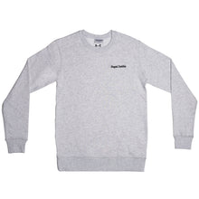 Load image into Gallery viewer, Cotton Sweater. Grey Cotton Jumper. Grey Marle Sweater. Unixes Loungewear
