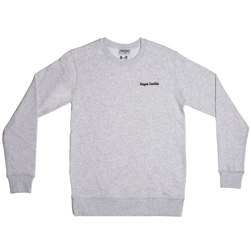 Cotton Sweater. Grey Cotton Jumper. Grey Marle Sweater. Unixes Loungewear