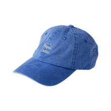 Load image into Gallery viewer, Vintage washed cotton blue dad cap
