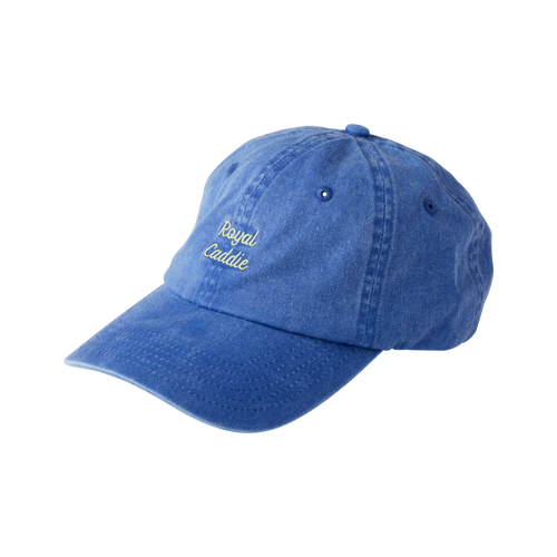 Vintage washed cotton blue dad cap